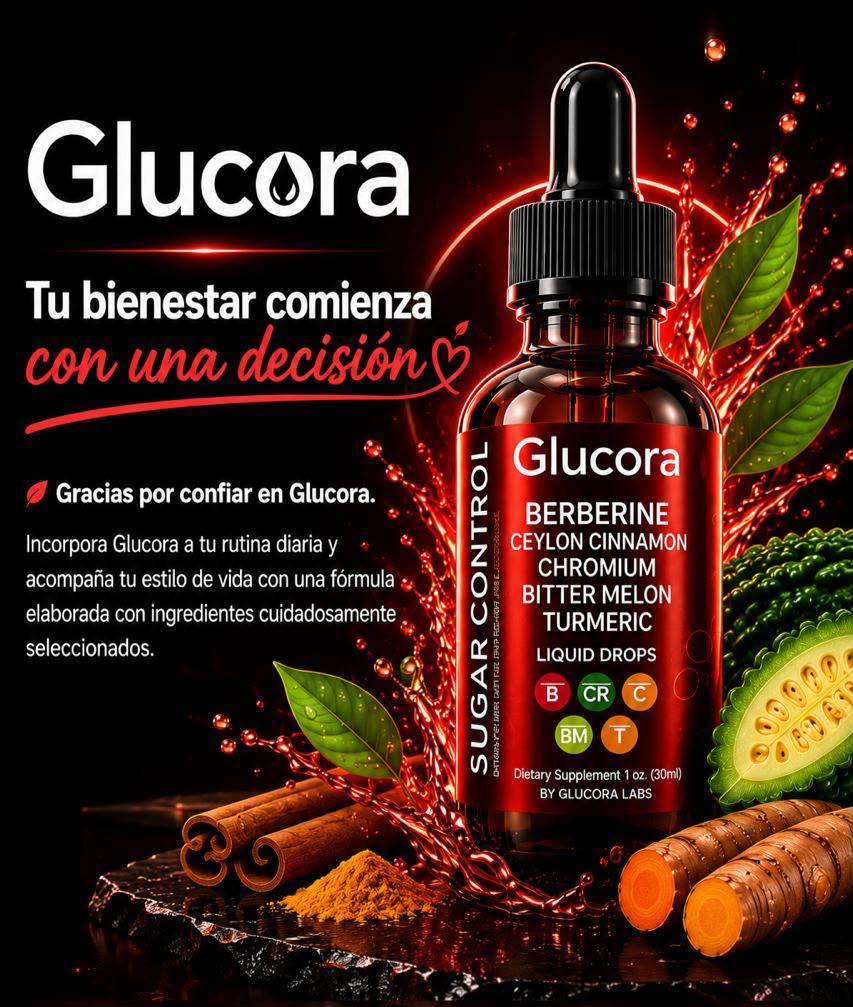 Glucora🌿 Fórmula pensada para acompañarte día a día.