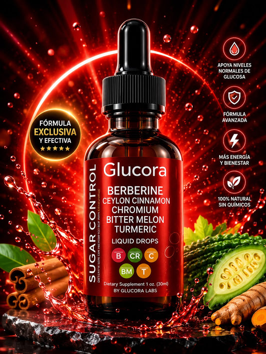 Glucora 🌿 Equilibra tu bienestar de forma natural.